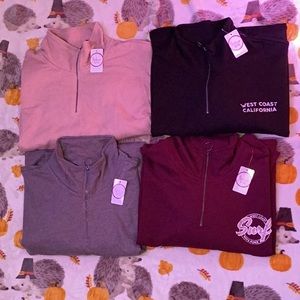 SALE!✅Flirtitude womens sweatshirt, Active, Misty Rose, XXLARGE ,New $39